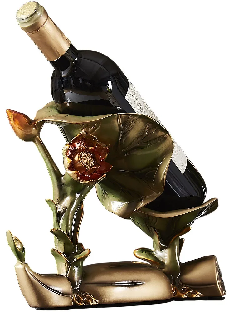 Creative red wine rack decorations, modern light luxury high-end wine cabinets, dining table decorations, living room display
Creative red wine rack decorations, modern light luxury high-end wine cabinets, dining table decorations, living room display