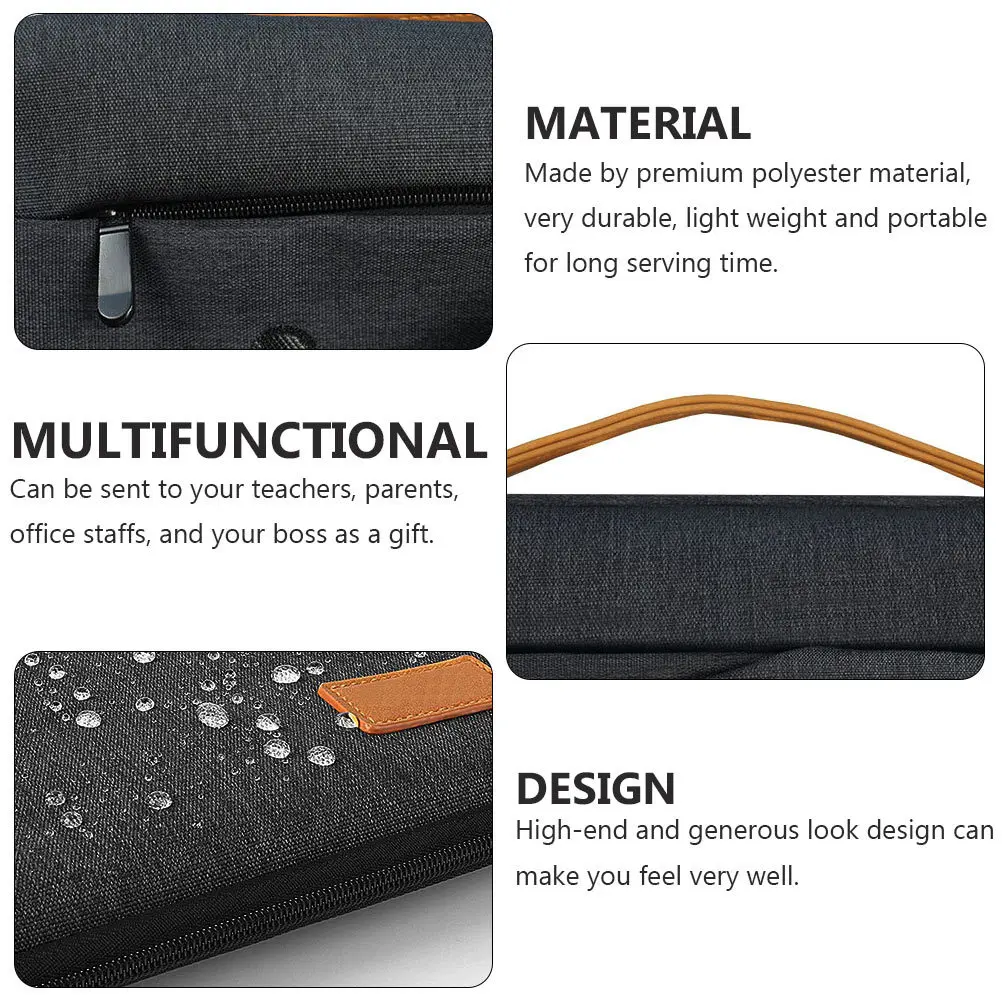 Lightweight Multi-Purpose Laptop Bag Tote Apple Storage Case Dark Grey Sturdy Zipper Design Portable Business
Lightweight Multi-Purpose Laptop Bag Tote Apple Storage Case Dark Grey Sturdy Zipper Design Portable Business