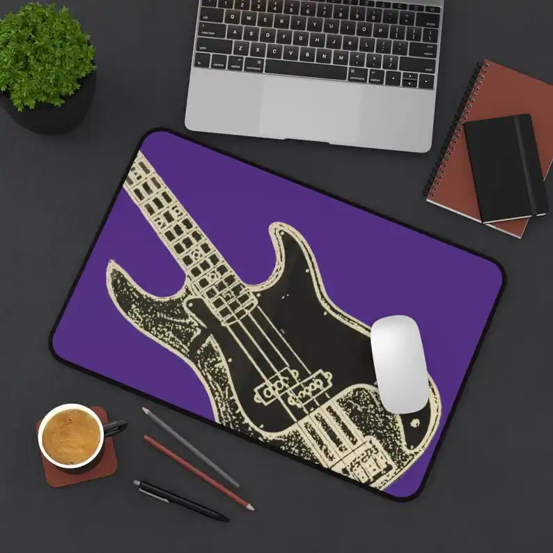 Musician Guitar Pattern Mouse Pad, Cute Desktop Decoration,anti-slip and Waterproof Gaming Mouse Pad,a Perfect Gift for Friends. 
Musician Guitar Pattern Mouse Pad, Cute Desktop Decoration,anti-slip and Waterproof Gaming Mouse Pad,a Perfect Gift for Friends.