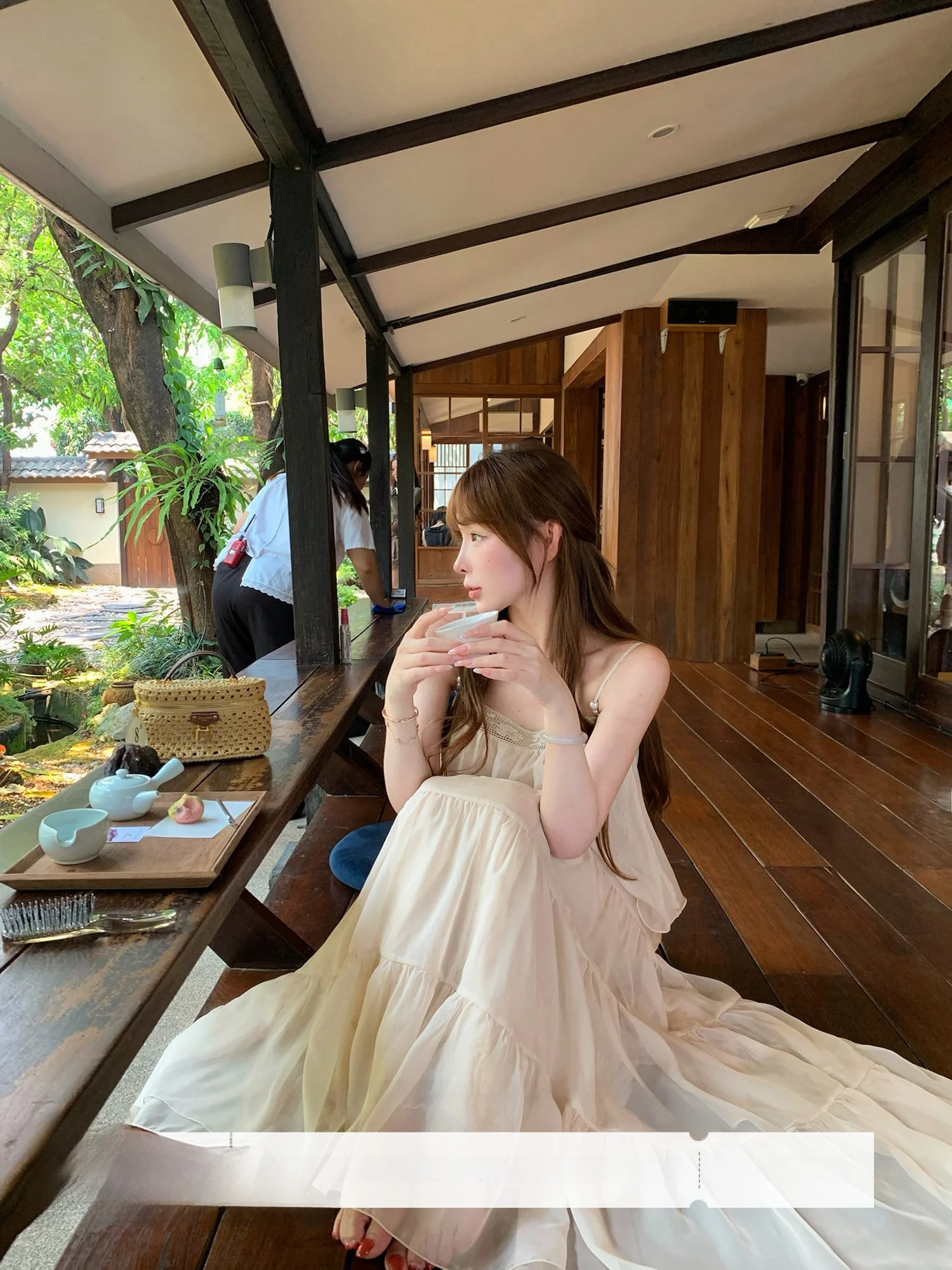 Lukira Cloud Ridge Moon Lace Vest Strap Long Skirt Women's Summer Vacation Style Two-Piece Set Polyester Fiber Sleeveless
Lukira Cloud Ridge Moon Lace Vest Strap Long Skirt Women's Summer Vacation Style Two-Piece Set Polyester Fiber Sleeveless