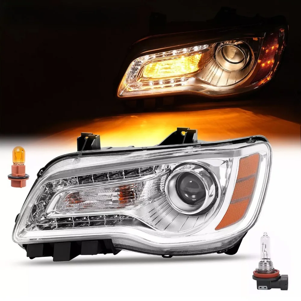 Chrome Clear Headlight Left For Chrysler 300 2011-2014 2015-2023 Headlamp LED
Chrome Clear Headlight Left For Chrysler 300 2011-2014 2015-2023 Headlamp LED