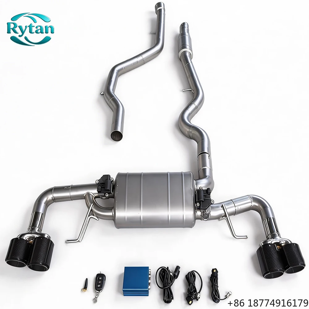 Высокопроизводительная выхлопная система Valvetronic Catback из нержавеющей стали 304 с клапаном для 325li
Высокопроизводительная выхлопная система Valvetronic Catback из нержавеющей стали 304 с клапаном для 325li