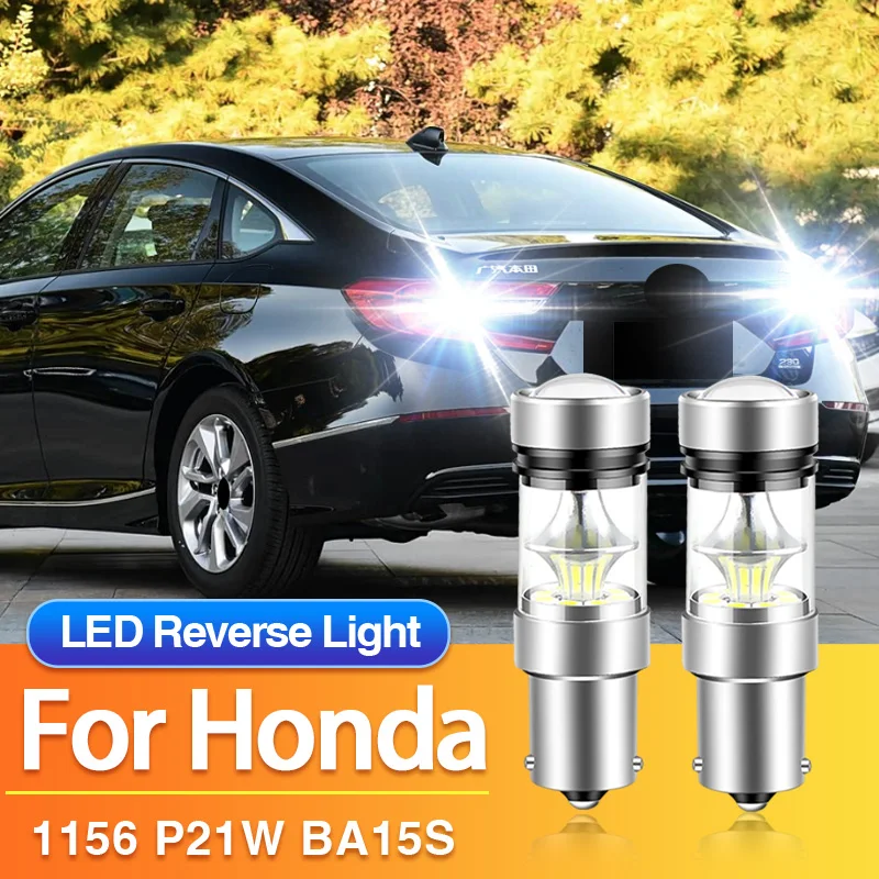 2PCS P21W BA15S 1156 Led Reverse Light Bulbs for Honda Accord 7 1998-2003/Civic 6 1994-2000/Civic 7 2001-2003 Backup Lamp Canbus
2PCS P21W BA15S 1156 Led Reverse Light Bulbs for Honda Accord 7 1998-2003/Civic 6 1994-2000/Civic 7 2001-2003 Backup Lamp Canbus