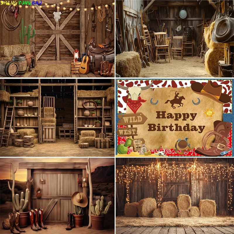 Western Cowboy Charm of the Countryside Rustic Barn Door Photography Backdrops Hay Bales Wheel Candles Farm Background CO-04
Western Cowboy Charm of the Countryside Rustic Barn Door Photography Backdrops Hay Bales Wheel Candles Farm Background CO-04