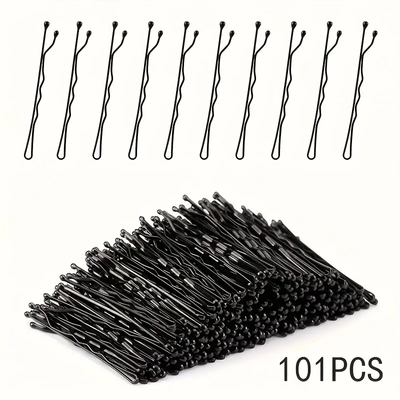 101-Piece Premium Black Hair Clips – Women's Invisible Wave Hairpin Set, Hair Accessory Suitable for All Hairstyles
101-Piece Premium Black Hair Clips – Women's Invisible Wave Hairpin Set, Hair Accessory Suitable for All Hairstyles