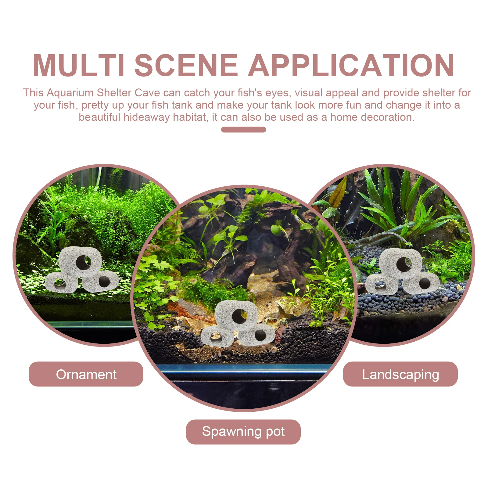 Delicate Fish Cave Shrimp Hiding Cave Decorative Ceramic Aquarium Decor Compact Fish Tank Accessory Landscape Decoration
Delicate Fish Cave Shrimp Hiding Cave Decorative Ceramic Aquarium Decor Compact Fish Tank Accessory Landscape Decoration