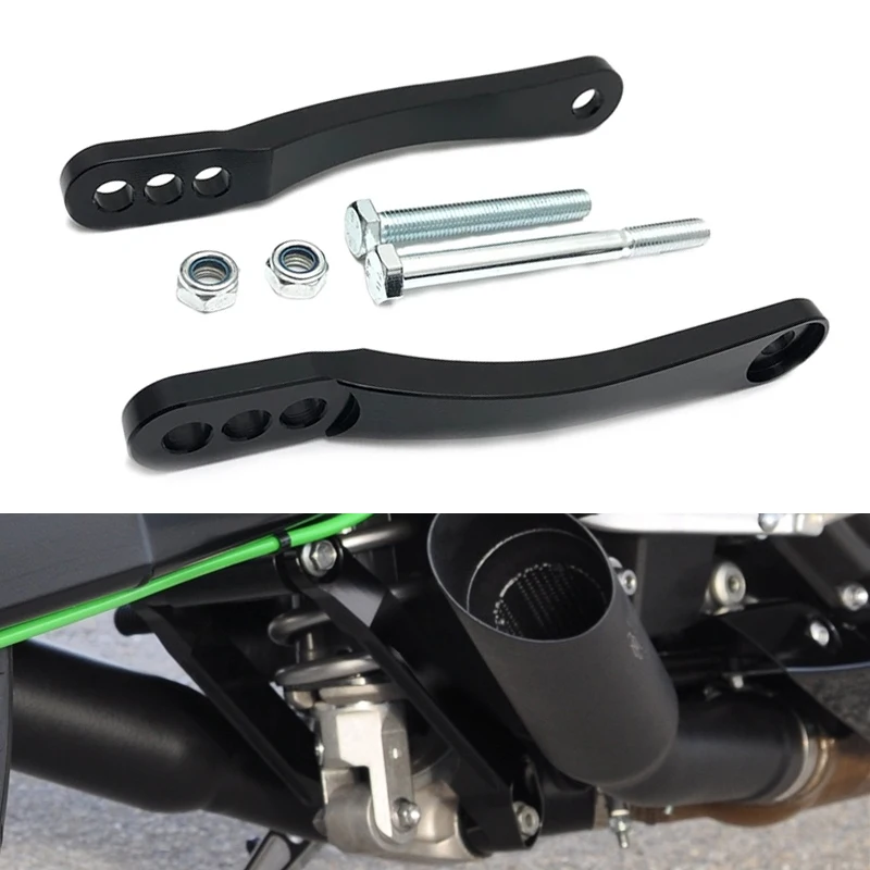 Aluminum Suspension Lowering Linkage Kit Drop Links For KAWASAKI ZX14R ZX14 ZZR 1400 ZX-14R 2006-2020 2017 2018 2019 Motorcycle
Aluminum Suspension Lowering Linkage Kit Drop Links For KAWASAKI ZX14R ZX14 ZZR 1400 ZX-14R 2006-2020 2017 2018 2019 Motorcycle