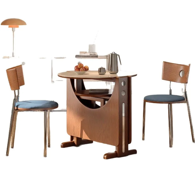 Solid wood folding dining table oval folding round table small apartment eating table semicircular desk folding dining table
Solid wood folding dining table oval folding round table small apartment eating table semicircular desk folding dining table