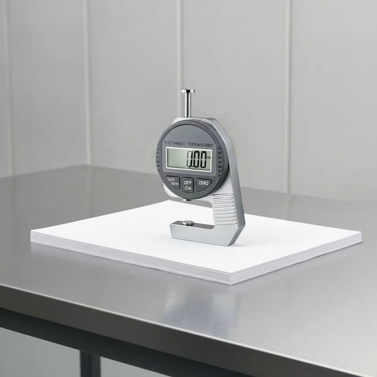Mini Digital Thickness Gauge Two-Unit Inch Mm Digital Thickness Gauge Measuring Tool Null Adjustment to Null High Precision
Mini Digital Thickness Gauge Two-Unit Inch Mm Digital Thickness Gauge Measuring Tool Null Adjustment to Null High Precision