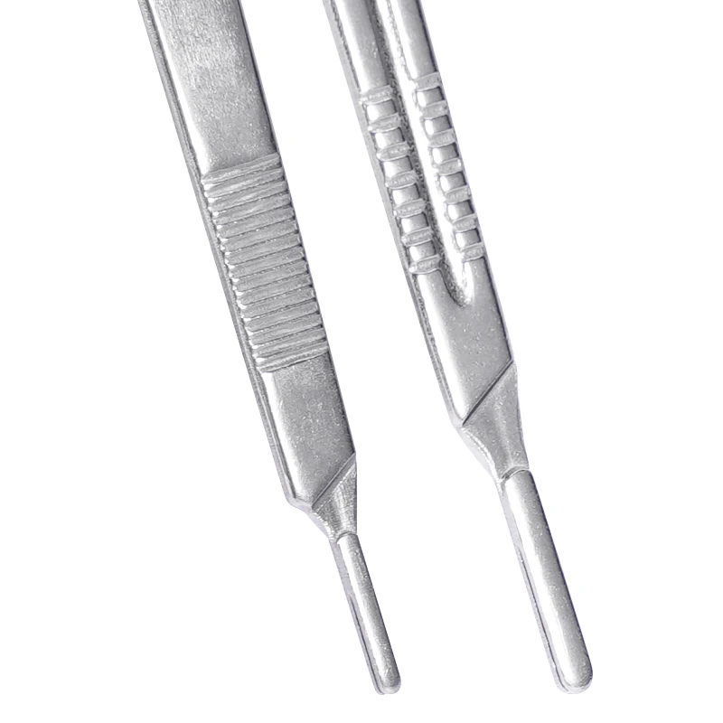 10pcs Stainless Steel Surgical Scalpel 3# 4# Removable Metal Handle Dentistry Instruments Material Cutting Tool
10pcs Stainless Steel Surgical Scalpel 3# 4# Removable Metal Handle Dentistry Instruments Material Cutting Tool