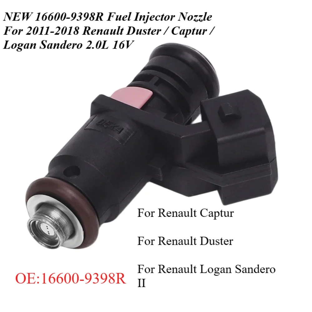 NEW 16600-9398R Fuel Injector Nozzle For 2011-2018 Renault Duster / Captur / Logan Sandero 2.0L 16V
NEW 16600-9398R Fuel Injector Nozzle For 2011-2018 Renault Duster / Captur / Logan Sandero 2.0L 16V