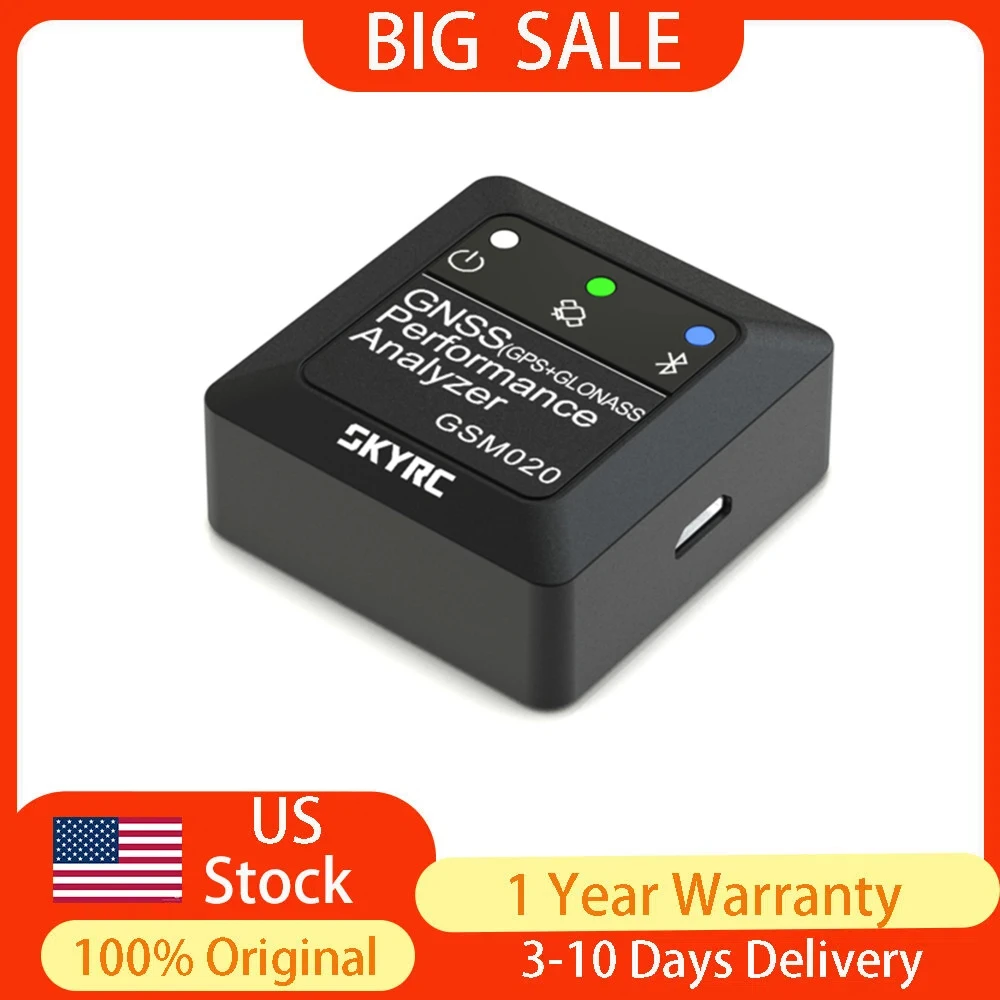 SKYRC GNSS GSM020 Performance Analyzer for RC Car Airplane Helicopter FPV Racing Drone G-force Measurement GPS RC Toy Speedmeter
SKYRC GNSS GSM020 Performance Analyzer for RC Car Airplane Helicopter FPV Racing Drone G-force Measurement GPS RC Toy Speedmeter