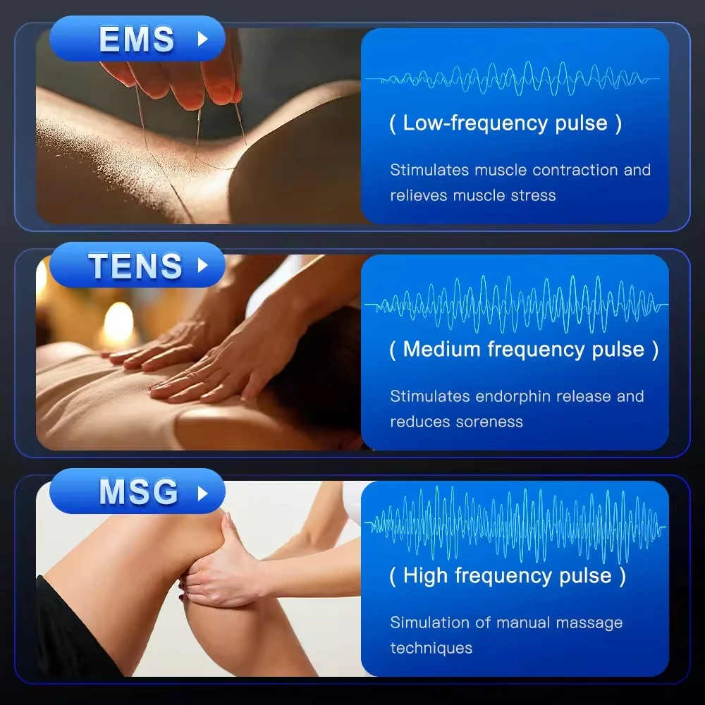 Portable EMS TENS Unit Dual-Channel Muscle Stimulator Pain Relief Device for Home Use Muscle Recovery
Portable EMS TENS Unit Dual-Channel Muscle Stimulator Pain Relief Device for Home Use Muscle Recovery