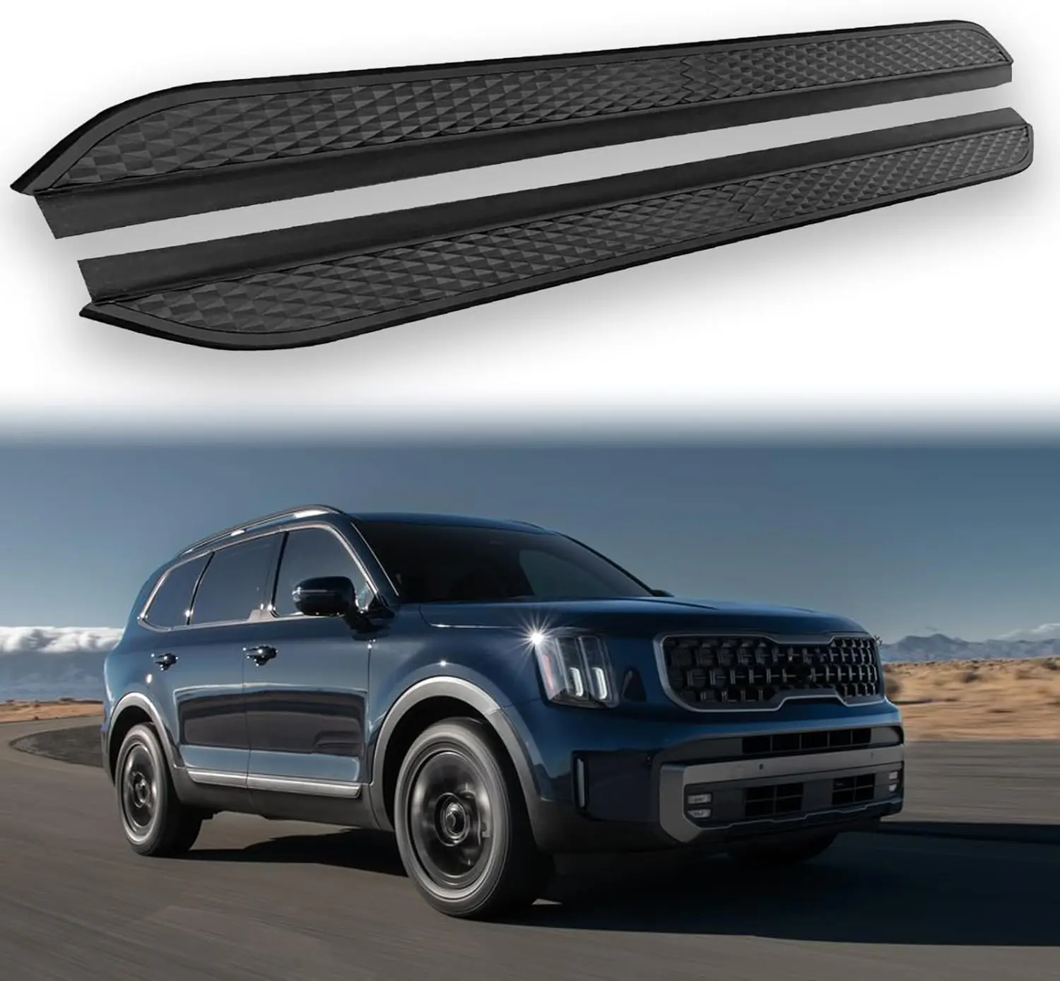 2 шт. подходят для KIA Telluride 2020-2025, подножки, боковые ступеньки, педали, черная полоса Nerf
2 шт. подходят для KIA Telluride 2020-2025, подножки, боковые ступеньки, педали, черная полоса Nerf