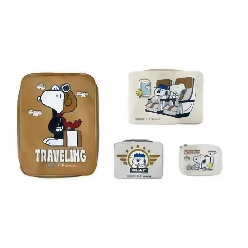 4PCS Kawaii Anime Snoopy Series Storage Bag Cute Cartoon Role Portable Creativity Printing Multi-functional Travel Makeup Bag
4PCS Kawaii Anime Snoopy Series Storage Bag Cute Cartoon Role Portable Creativity Printing Multi-functional Travel Makeup Bag