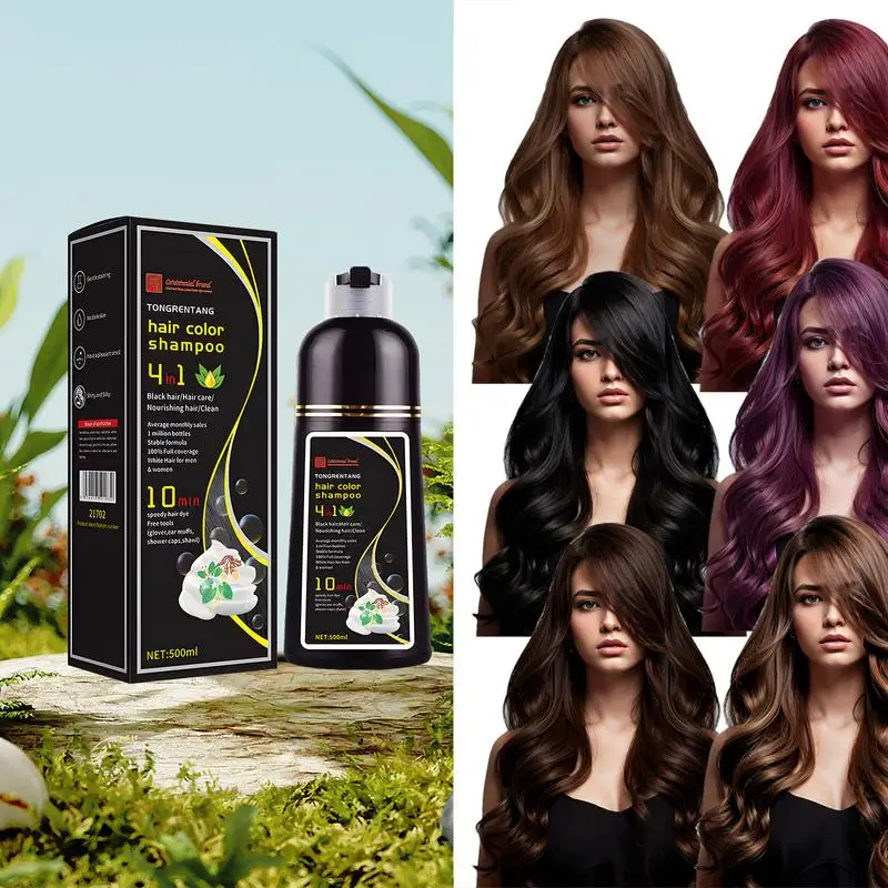 Gray Hair Color Shampoo 500ml Nourishing Hair Natural Dye Shampoo for Grey Hair Full Coverage Color Shampoo Hair Strengthening
Gray Hair Color Shampoo 500ml Nourishing Hair Natural Dye Shampoo for Grey Hair Full Coverage Color Shampoo Hair Strengthening