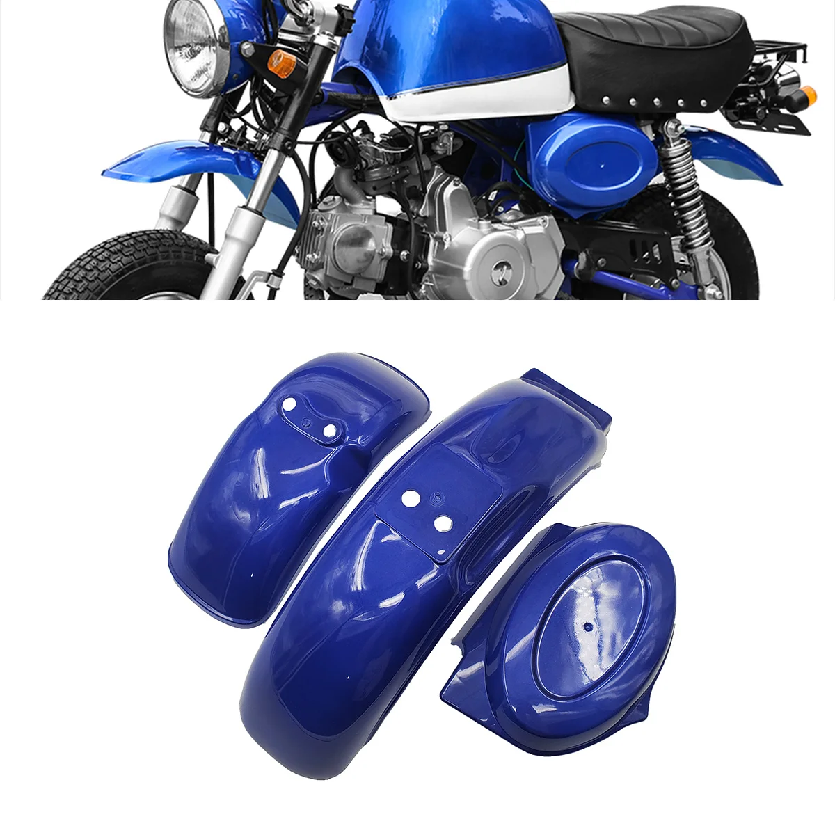 For Honda Mini Trail Monkey Gorilla Z50 Z50A Z50J Z110 Z125 Bike Universal Motorcycle Plasic Front Fairing Fender Fit
For Honda Mini Trail Monkey Gorilla Z50 Z50A Z50J Z110 Z125 Bike Universal Motorcycle Plasic Front Fairing Fender Fit