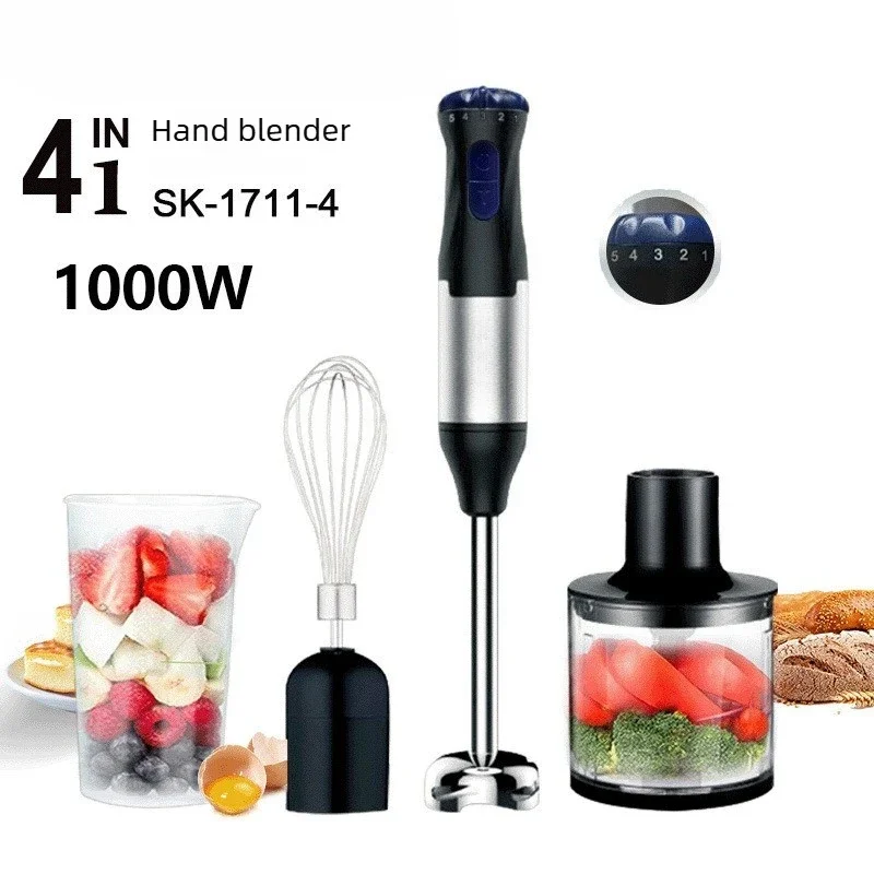 110V-220V Cooking Stick, Baby Food Supplement Machine, Handheld Electric Mixer, Multi-functional Household Electric Milk Frother
110V-220V Cooking Stick, Baby Food Supplement Machine, Handheld Electric Mixer, Multi-functional Household Electric Milk Frother