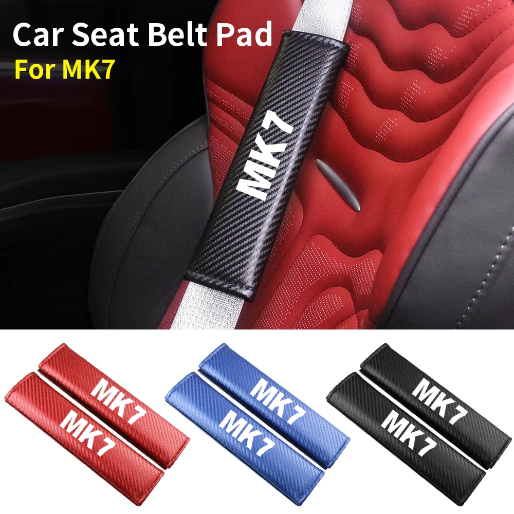 Carbon Fiber Car Seat Belt Cover Shoulder Pad Protector Cover Safety Belt Padding Pad For Volkswagen VW MK7 Auto Accessories
Carbon Fiber Car Seat Belt Cover Shoulder Pad Protector Cover Safety Belt Padding Pad For Volkswagen VW MK7 Auto Accessories