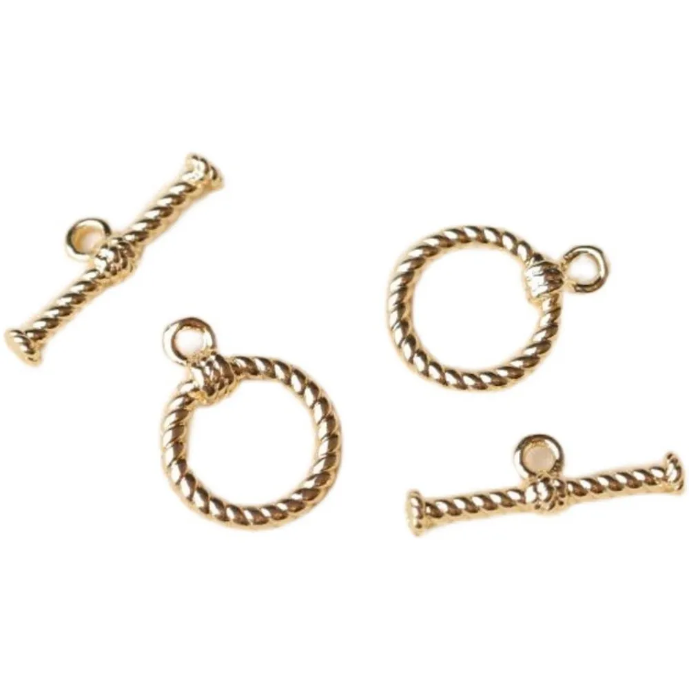 1PCS 11.5mm 14K Gold Color Thread Knotted OT Buckle Ins Wind Bracelet Necklace DIY Connection Buckle Charm K068
1PCS 11.5mm 14K Gold Color Thread Knotted OT Buckle Ins Wind Bracelet Necklace DIY Connection Buckle Charm K068