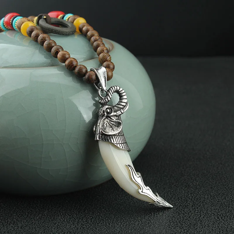 Аксессуары для самостоятельного изготовления: ретро-ожерелье в этническом стиле с имитацией волчьего клыка, деревянные бусины, длинная цепочка для свитера, унисекс.
Аксессуары для самостоятельного изготовления: ретро-ожерелье в этническом стиле с имитацией волчьего клыка, деревянные бусины, длинная цепочка для свитера, унисекс.