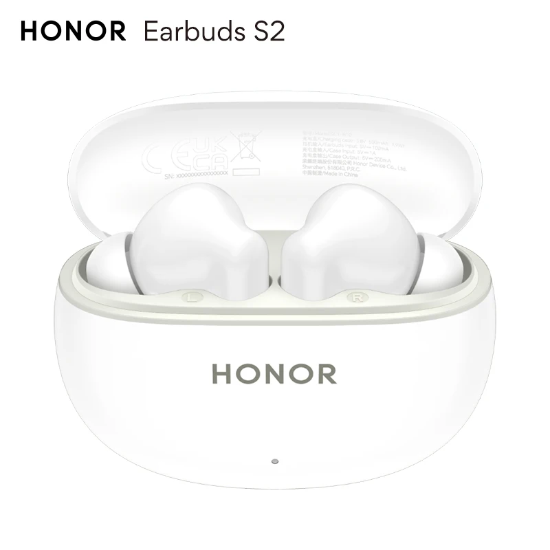 HONOR Earbuds S2 Earphones TWS Wireless Bluetooth 5.4 Headphones 42dB Active Noise Cancellation 45H Battery Life IP54 Headset
HONOR Earbuds S2 Earphones TWS Wireless Bluetooth 5.4 Headphones 42dB Active Noise Cancellation 45H Battery Life IP54 Headset