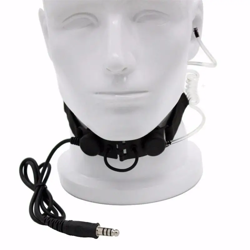 Z Tactical Throat Mic Z003 Air Tube Headset with U94 PTT for Two Way Radio BaoFeng UV-5R UV-5X UV-82 TYT TH-UV8000D Retevis H777
Z Tactical Throat Mic Z003 Air Tube Headset with U94 PTT for Two Way Radio BaoFeng UV-5R UV-5X UV-82 TYT TH-UV8000D Retevis H777