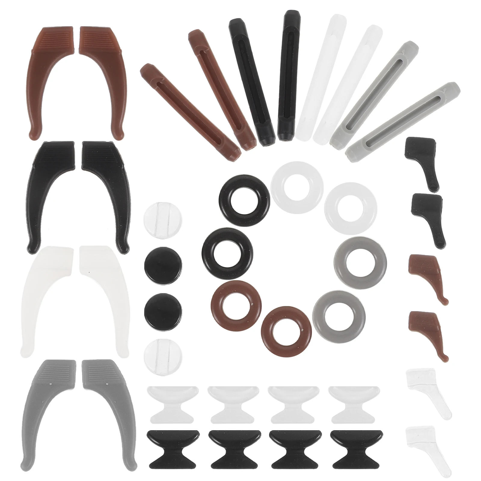 9 Glasses Accessories Set Anti-slip Silicone Ear Grips Holders Nose Pads for Sports Eyewear Non-slip Leg Covers Gifts
9 Glasses Accessories Set Anti-slip Silicone Ear Grips Holders Nose Pads for Sports Eyewear Non-slip Leg Covers Gifts