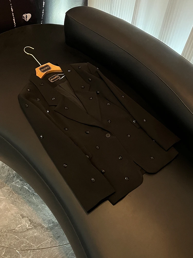 Женский костюм Heavy Work Long Sve на одной пуговице в стиле пэчворк Jaet для поездок на работу Sle Faionable Ele Китайское производство
Женский костюм Heavy Work Long Sve на одной пуговице в стиле пэчворк Jaet для поездок на работу Sle Faionable Ele Китайское производство