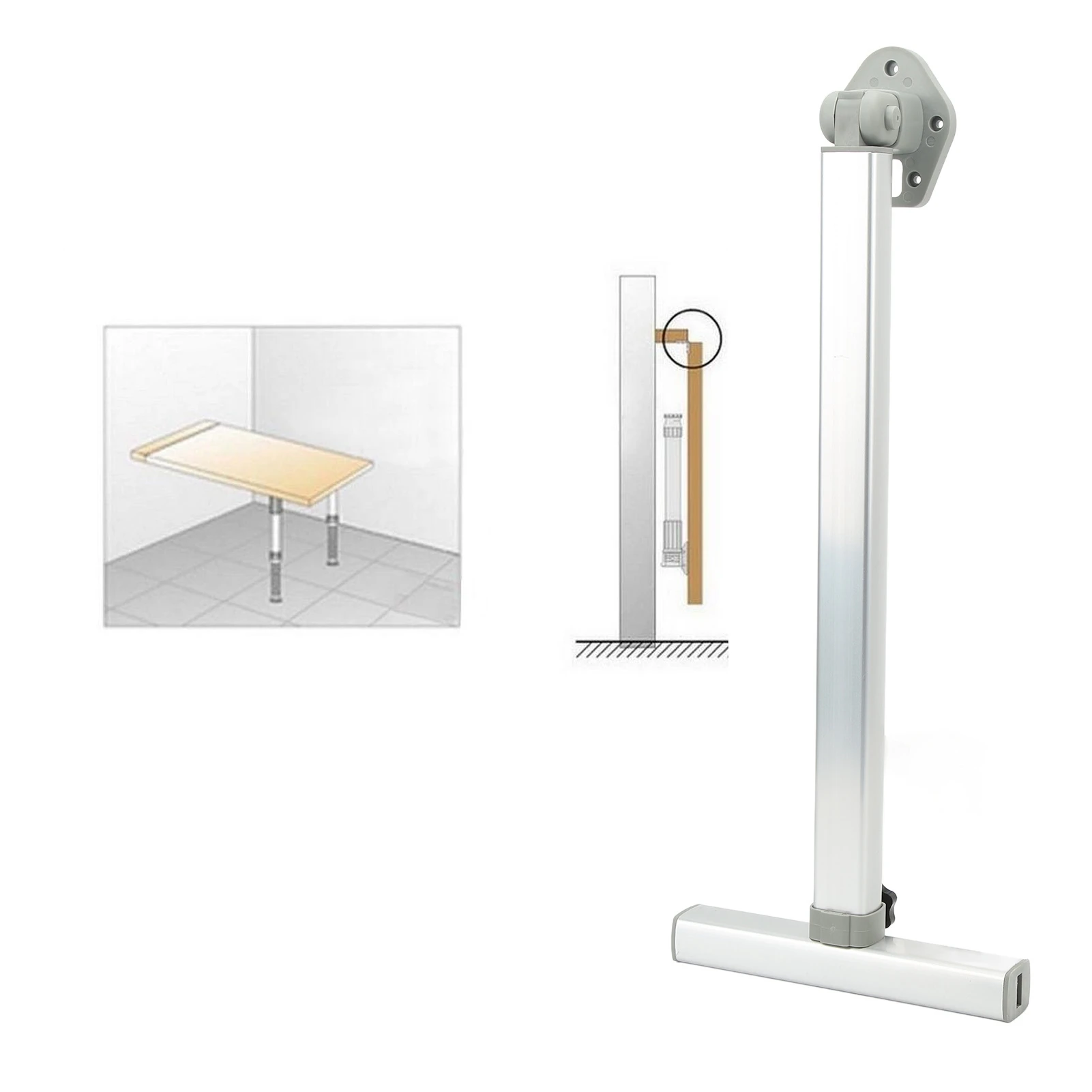 Складная опора для автофургона, регулируемая по высоте 590–775 мм, сверхмощная Т-образная опора для стола, анодированные опорные ножки для кемперов, караванов
Складная опора для автофургона, регулируемая по высоте 590–775 мм, сверхмощная Т-образная опора для стола, анодированные опорные ножки для кемперов, караванов