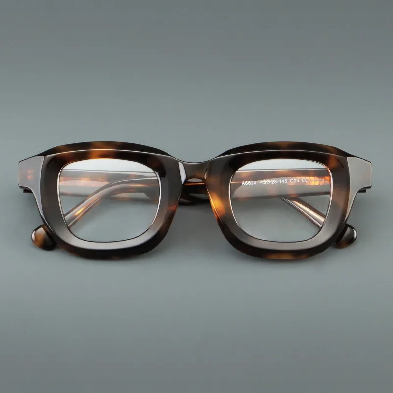 Japanese Style Handmade High Quality Vintage Acetate Glasses Frame For Men Women Designer Retro Fashion Eyeglasse
Japanese Style Handmade High Quality Vintage Acetate Glasses Frame For Men Women Designer Retro Fashion Eyeglasse