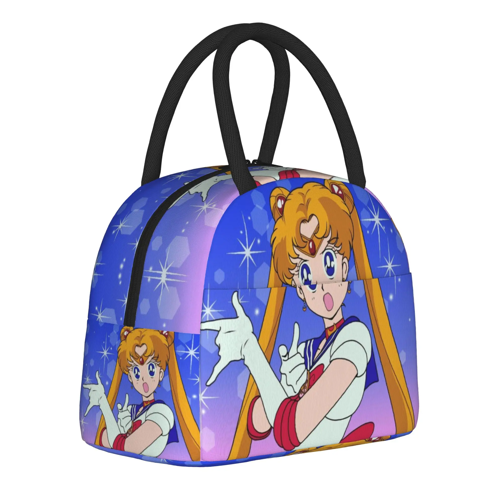 Cartoon Moon Sailors Accessories Insulated Lunch Bag For Work Food Storage Bag Reusable Thermal Cooler Bento Box
Cartoon Moon Sailors Accessories Insulated Lunch Bag For Work Food Storage Bag Reusable Thermal Cooler Bento Box