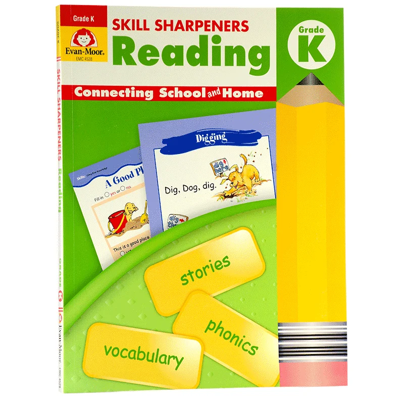 Точилки для навыков считывания класса K EvanMoor EvanMoor 9781596730366 Книга
Точилки для навыков считывания класса K EvanMoor EvanMoor 9781596730366 Книга