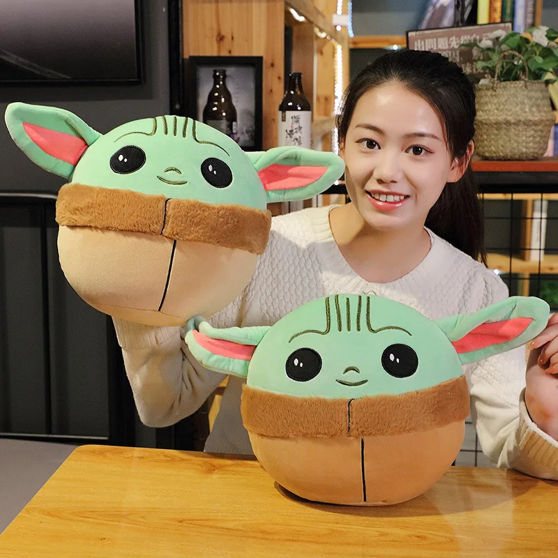New BabyYoda Smiley Face Yoda Baby Plush Toy Stuffed Animal Doll New Ball Battle Yoda Doll Pillow
New BabyYoda Smiley Face Yoda Baby Plush Toy Stuffed Animal Doll New Ball Battle Yoda Doll Pillow