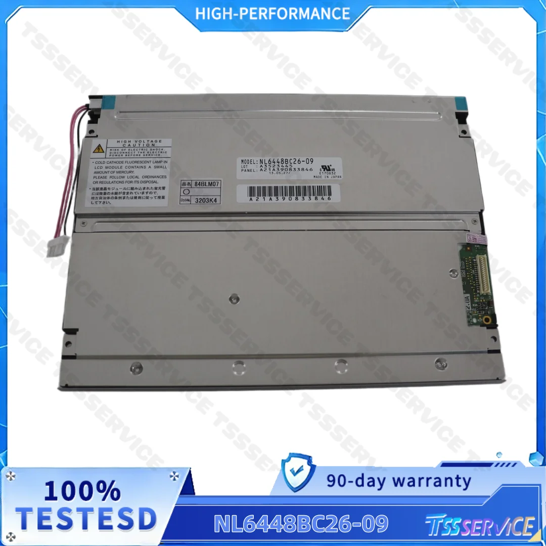 NL6448BC26-09 8.4 inch 640*480 Resolution LCD panel fast shipping
NL6448BC26-09 8.4 inch 640*480 Resolution LCD panel fast shipping