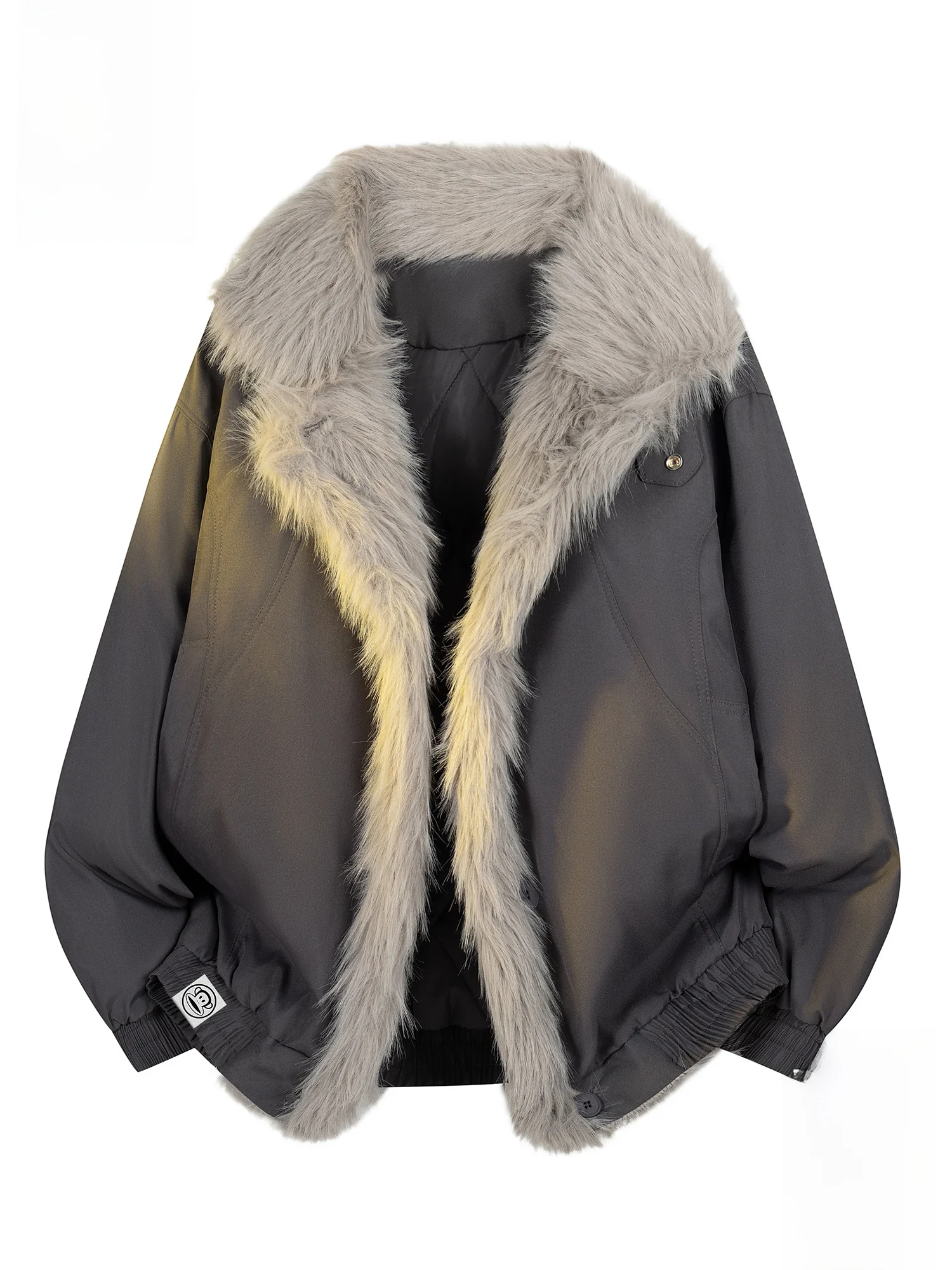 PaulFrank American Sle Loose Retro Cotton Jaet Men Winter Coat Turn-down Collar Fur Trim Youth Faion Warm Thiened
PaulFrank American Sle Loose Retro Cotton Jaet Men Winter Coat Turn-down Collar Fur Trim Youth Faion Warm Thiened