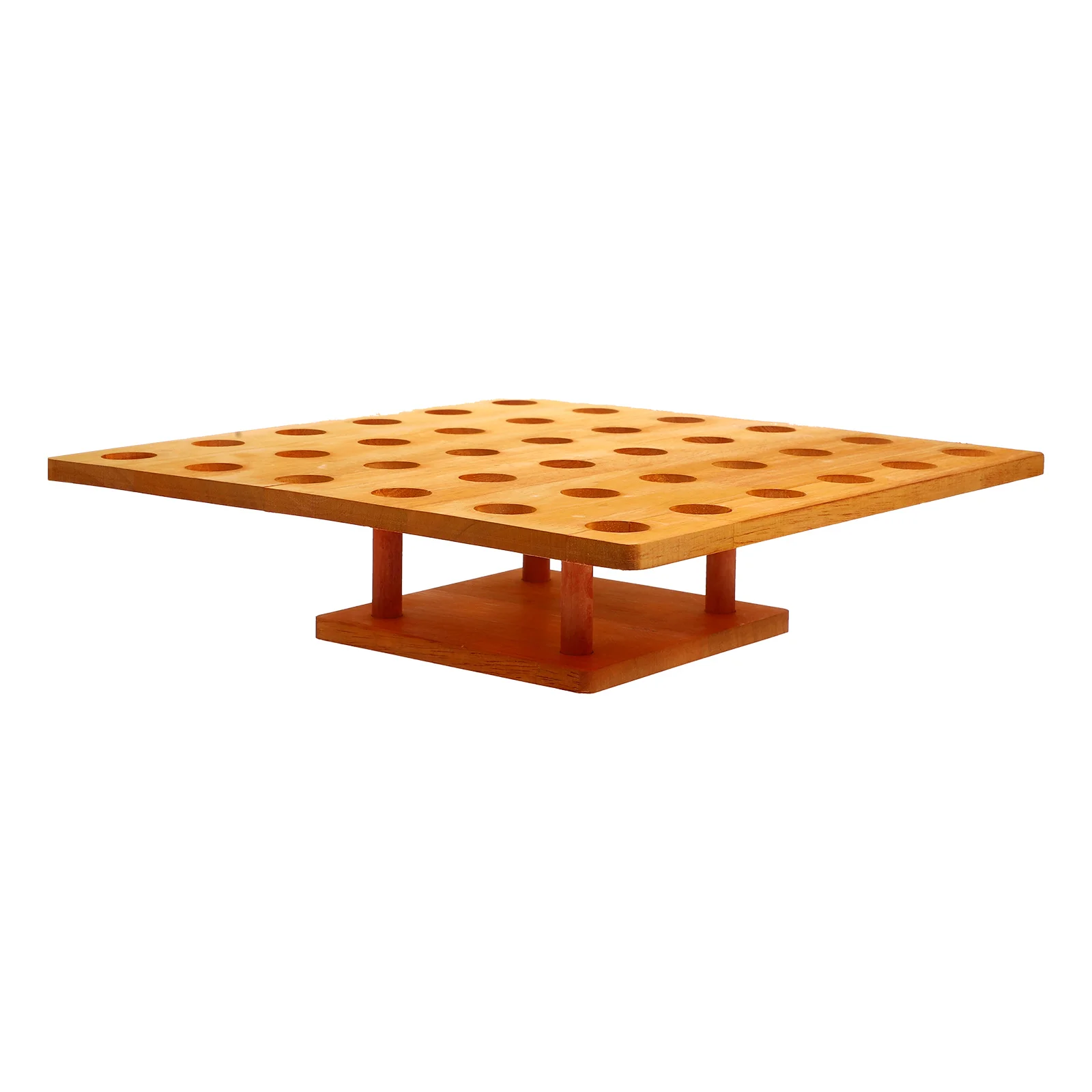 1pc Wooden Shelf Stand for Ice Cone Dessert Holders Cream Cone Holders Simple Rack Sushi Roll Cake Stand
1pc Wooden Shelf Stand for Ice Cone Dessert Holders Cream Cone Holders Simple Rack Sushi Roll Cake Stand