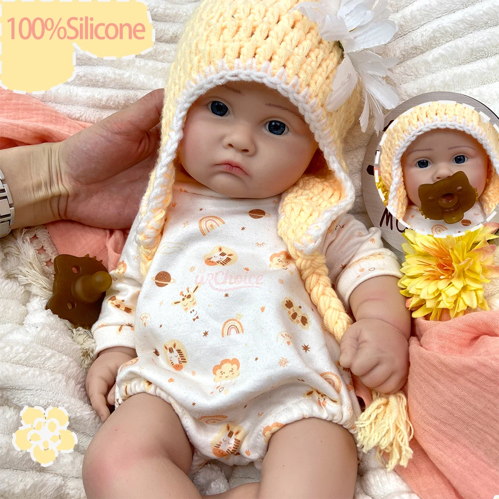 Handcrafted Pure Silicone Reborn Baby Boy Doll Open Eyes Cute Girl Realistic Washable Bebe Reborn Waterproof Material Play Gift
Handcrafted Pure Silicone Reborn Baby Boy Doll Open Eyes Cute Girl Realistic Washable Bebe Reborn Waterproof Material Play Gift