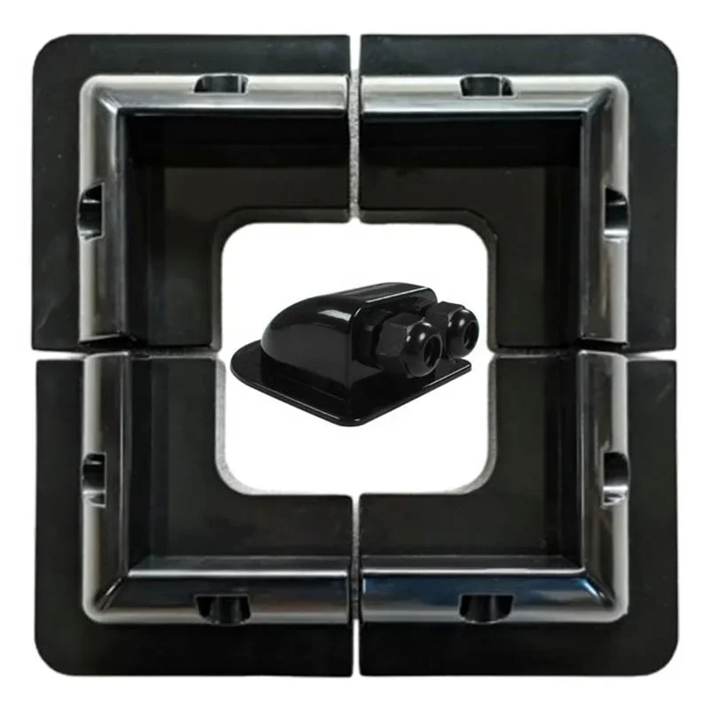 5 шт./компл. монтажный кронштейн для солнечной панели, комплект распределительной коробки, водонепроницаемый крепежный угловой кронштейн без сверления для автофургонов, яхт, караванов 
5 шт./компл. монтажный кронштейн для солнечной панели, комплект распределительной коробки, водонепроницаемый крепежный угловой кронштейн без сверления для автофургонов, яхт, караванов