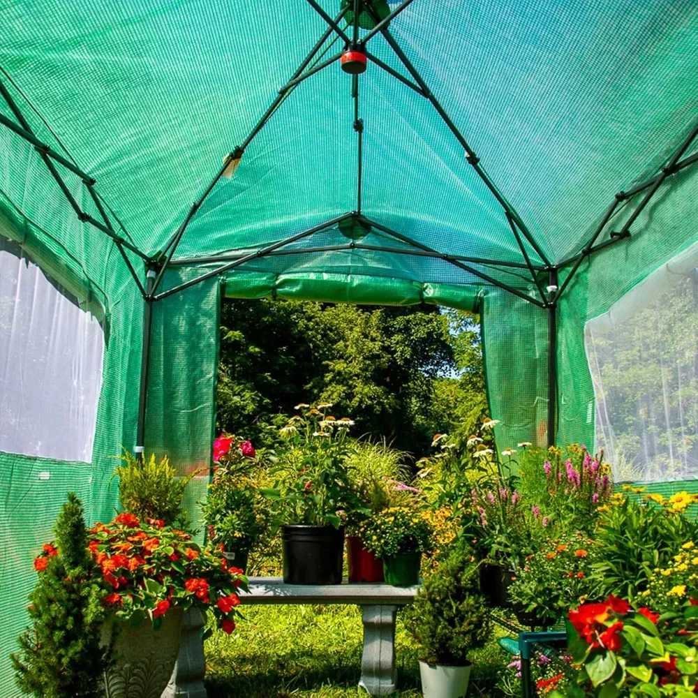 Portable Walk-in Greenhouse, Pop-up Indoor Outdoor Garden Green House, Zippered Doors and Windows, Greenhouse
Portable Walk-in Greenhouse, Pop-up Indoor Outdoor Garden Green House, Zippered Doors and Windows, Greenhouse