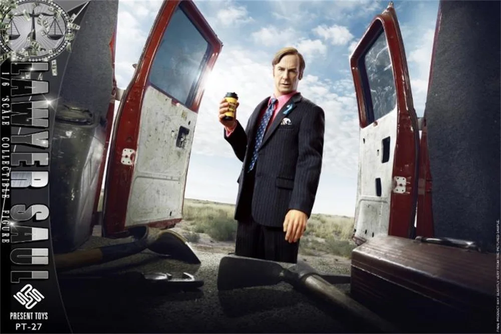 1/6 PRESENT TOYS PT-sp27 Lawyer Saul Jimmy McGill Male Full Set Moveable Action Figure Model Gift For Birthday Party Collect
1/6 PRESENT TOYS PT-sp27 Lawyer Saul Jimmy McGill Male Full Set Moveable Action Figure Model Gift For Birthday Party Collect