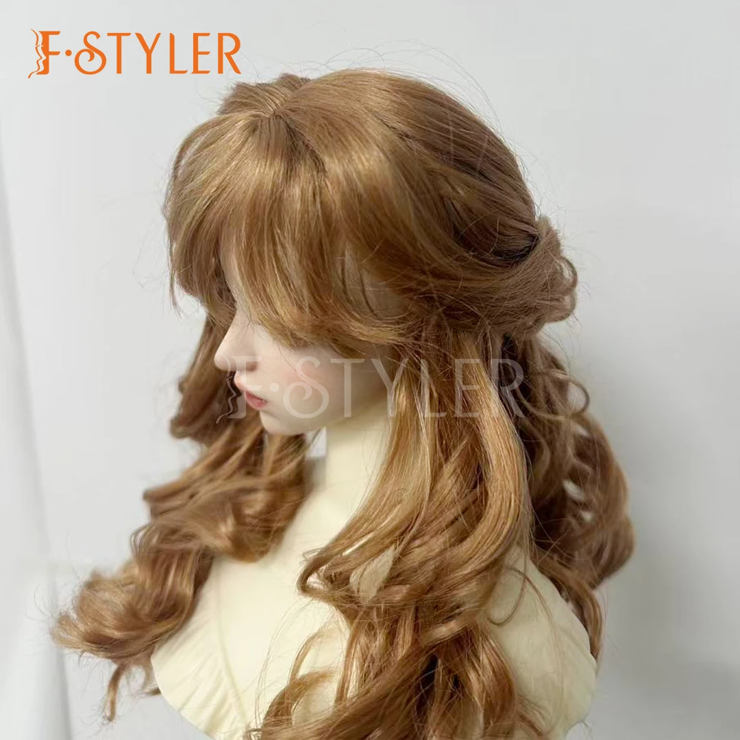 FStyler 21cm Length Dolls Wig BJD 1/3 Synthethic Mohair Scalp Wigs The Girls Doll Fashion Curls Wavy Hair 8-9inch 9-10inch
FStyler 21cm Length Dolls Wig BJD 1/3 Synthethic Mohair Scalp Wigs The Girls Doll Fashion Curls Wavy Hair 8-9inch 9-10inch