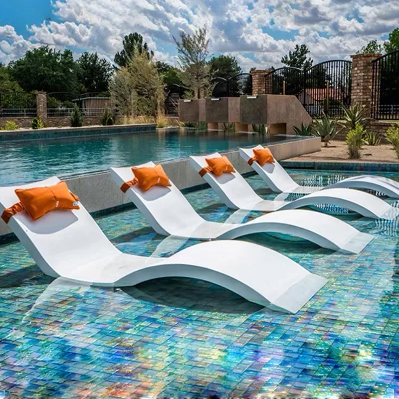 Outdoor in Water Pool Chairs Furniture Tanning Tanning Pool Lounger Beach Bed Swimming Pool Lounger Chaise
Outdoor in Water Pool Chairs Furniture Tanning Tanning Pool Lounger Beach Bed Swimming Pool Lounger Chaise