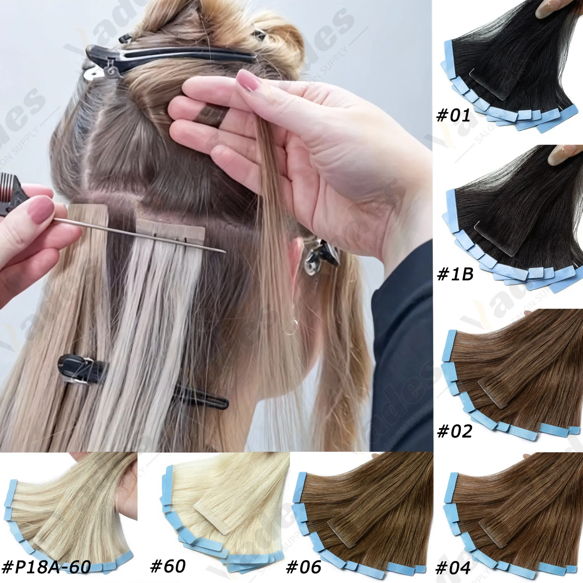 20 шт., невидимая лента для наращивания волос, натуральные прямые человеческие волосы Remy для женщин, повреждение, бесплатное применение для многократного использования
20 шт., невидимая лента для наращивания волос, натуральные прямые человеческие волосы Remy для женщин, повреждение, бесплатное применение для многократного использования