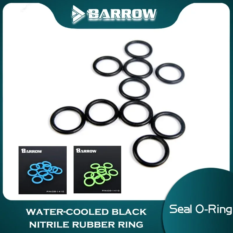 Barrow 20pcs/lot Water Cooler Bitrile Rubber Ring G1/4 Fitting Used Black/Green OBL-1410 OG-1410
Barrow 20pcs/lot Water Cooler Bitrile Rubber Ring G1/4 Fitting Used Black/Green OBL-1410 OG-1410