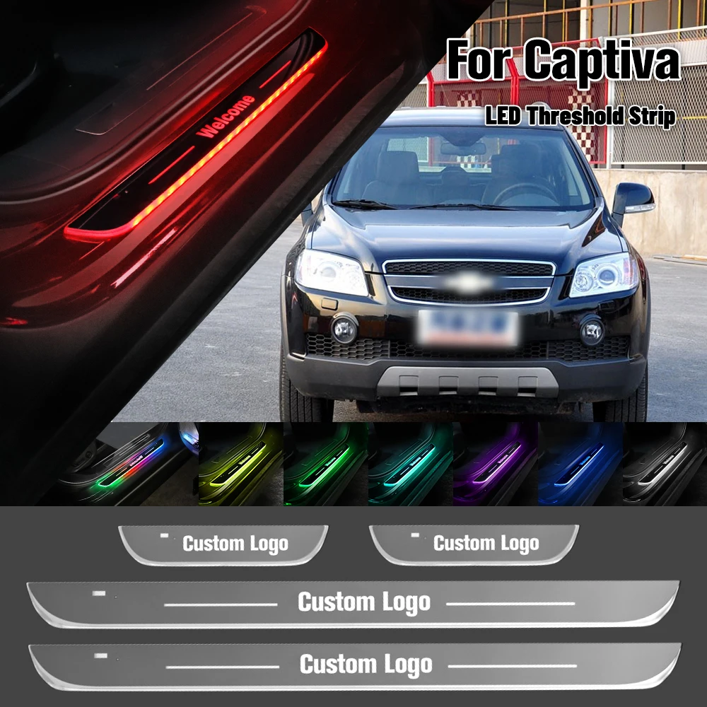 For Chevrolet Captiva 2006-2018 Car Door Sill Light Customized Logo LED 2015 2016 2017 Welcome Threshold Pedal Lamp Accessories
For Chevrolet Captiva 2006-2018 Car Door Sill Light Customized Logo LED 2015 2016 2017 Welcome Threshold Pedal Lamp Accessories