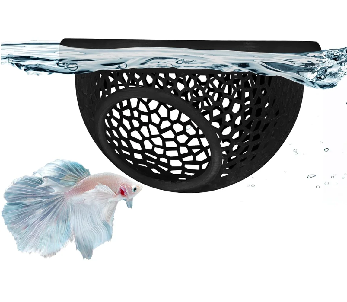 Betta Fish Floating Bed & Breeding Cave Soft Mesh Aquarium Hideout for Rest, Spawning & Stress Relief
Betta Fish Floating Bed & Breeding Cave Soft Mesh Aquarium Hideout for Rest, Spawning & Stress Relief