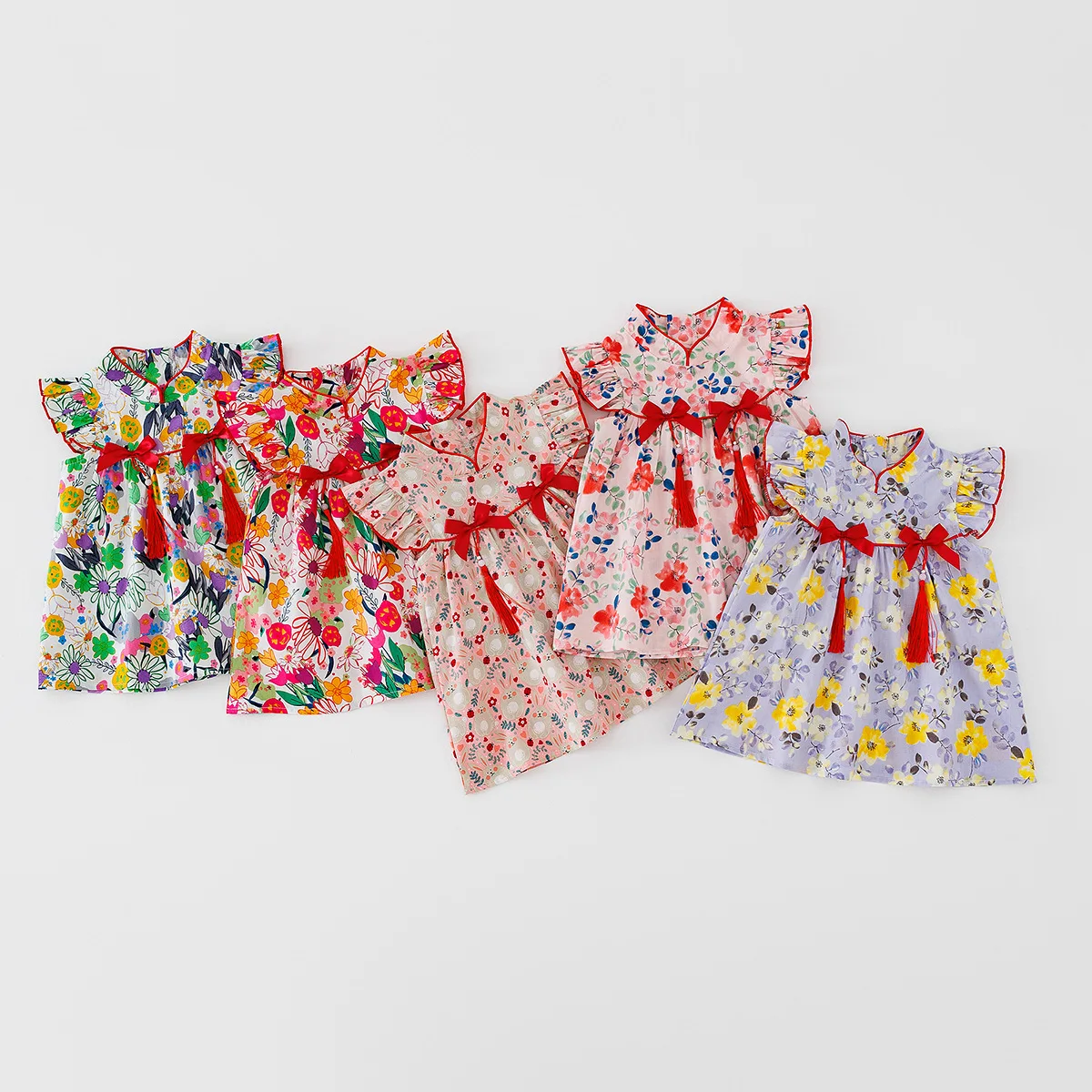 Children's Dress Summer Korean Version Baby Girl Printed Tank Top Skirt Printed Ethnic Style Girls Western Style Cheongsam Skirt
Children's Dress Summer Korean Version Baby Girl Printed Tank Top Skirt Printed Ethnic Style Girls Western Style Cheongsam Skirt