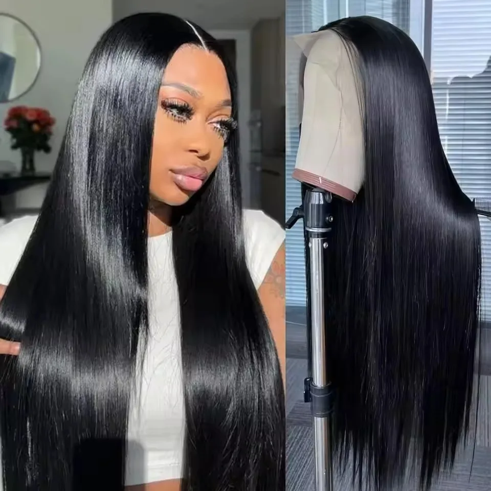 40 Inch 13x4 HD Transparent Lace Front Wig Bone Straight Human Hair Wig 360 Lace Frontal Wig 13x6 Lace Wig For Women Pre Plucked
40 Inch 13x4 HD Transparent Lace Front Wig Bone Straight Human Hair Wig 360 Lace Frontal Wig 13x6 Lace Wig For Women Pre Plucked