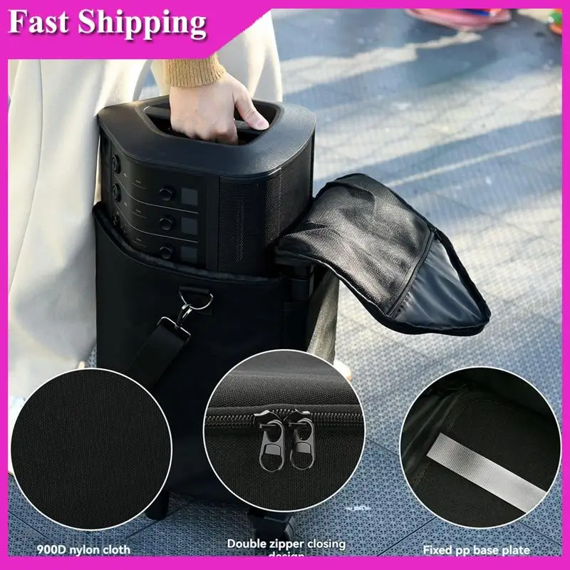 Sensitive Carrying Bag For Bose S1 Pro/Pro+ Speaker Portable Storage Pull Rod Case Speaker Case W/ Elastic Band For Traveling
Sensitive Carrying Bag For Bose S1 Pro/Pro+ Speaker Portable Storage Pull Rod Case Speaker Case W/ Elastic Band For Traveling